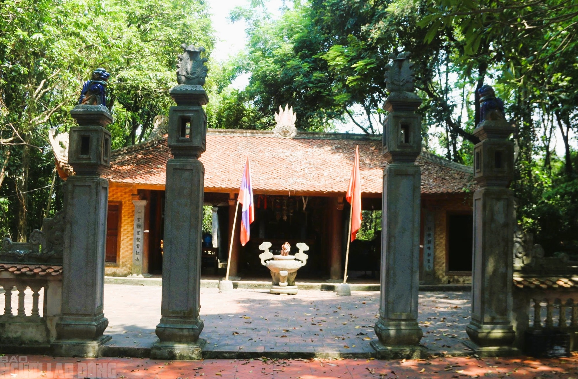 Đền thờ công chúa Nhồi Hoa - biểu tượng của tình hữu nghị Việt - Lào - Ảnh 1.