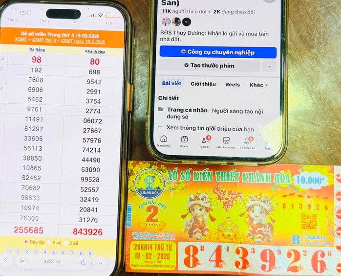 Mua vé số chúc Tết , Nam thanh niên ở TPHCM trúng độc đắc 2 tỉ đồng - Ảnh 1.