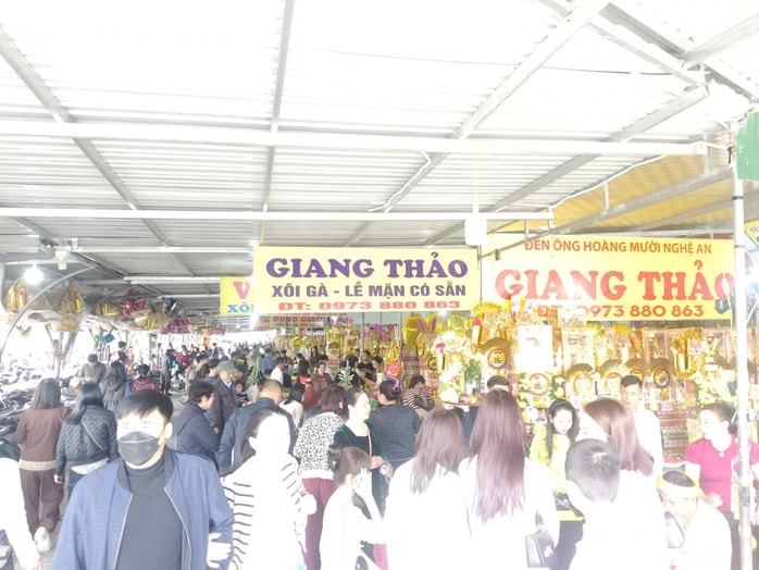 VIDEO: Người dân nô nức đi lễ đền ông Hoàng Mười cầu an đầu năm - Ảnh 4.