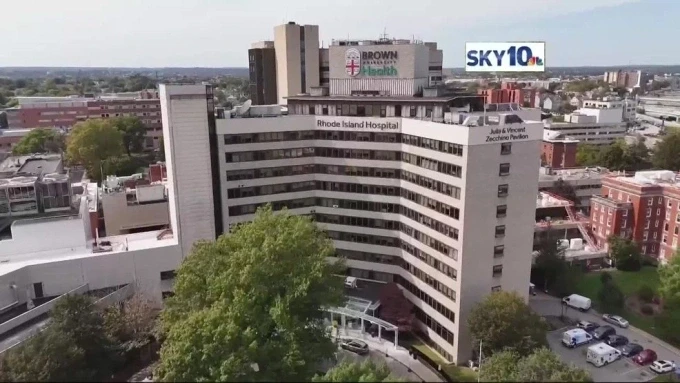 Bệnh viện Rhode Island. Ảnh: Sky10