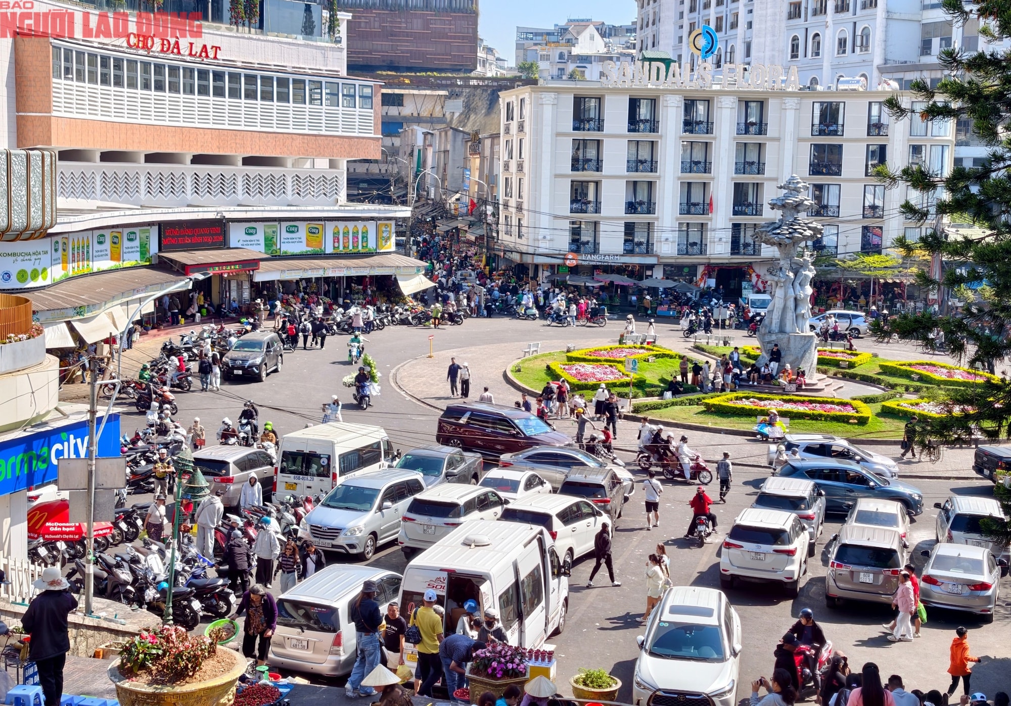 Mùng 6 Tết, Đà Lạt vẫn rộn ràng khách du xuân - Ảnh 6.