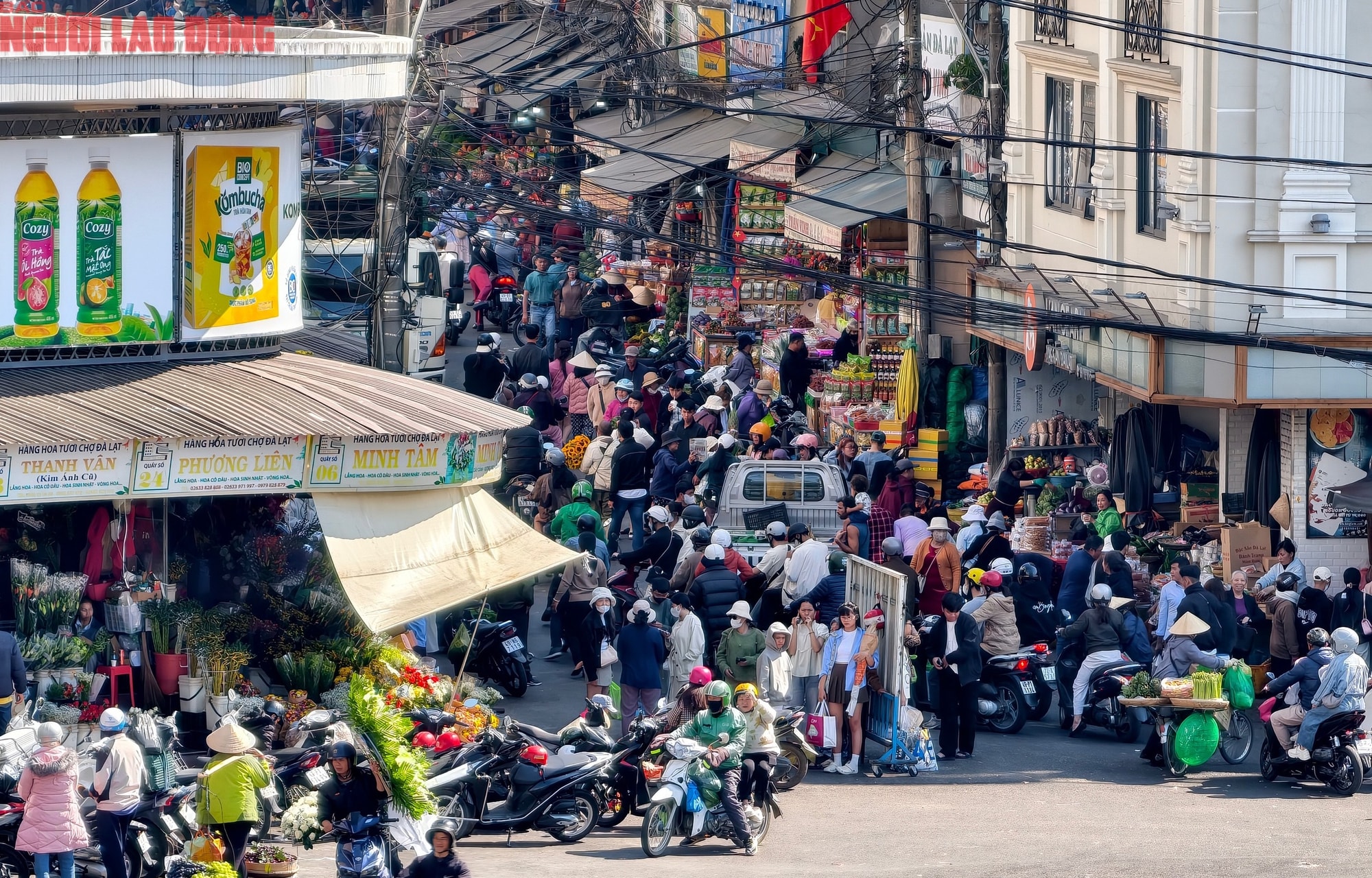 Mùng 6 Tết, Đà Lạt vẫn rộn ràng khách du xuân - Ảnh 7.