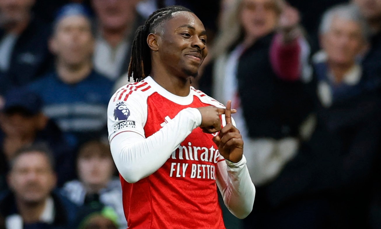 Eze ghi 5 bàn trong 2 trận đối đầu với Tottenham. (Ảnh: Reuters)