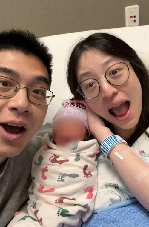 Paul vấp phải nhiều chỉ trích khi công khai video vợ sinh con. Ảnh: Weibo