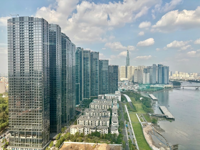 Một dự án bất động sản hạng sang tại TP HCM. Ảnh: Phương Uyên