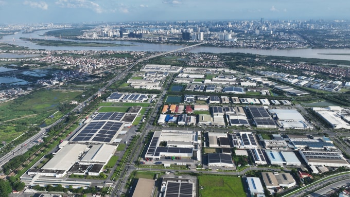 Khu công nghiệp Thăng Long, Hà Nội. Ành: Thanh Hải