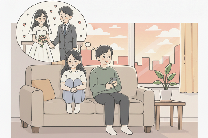 Tôi chờ mãi vẫn chưa thấy bạn trai cầu hôn