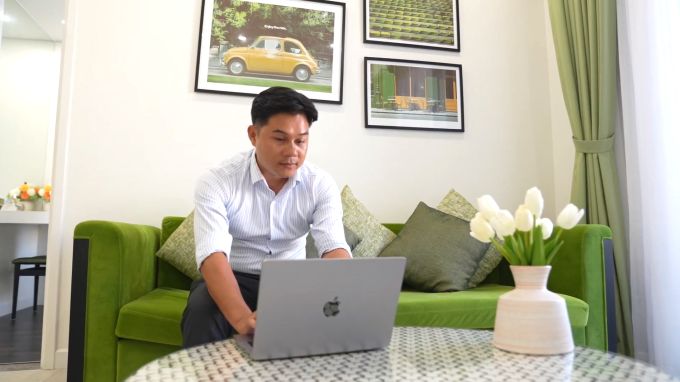 Ông Nguyễn Công Tuấn, đại diện đơn vị vận hành căn hộ dự án Sun Grand City Hillside Residence. Ảnh: Ánh Dương