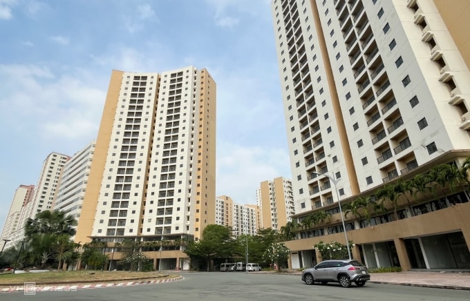 Lô R2 và R3 trong dự án khu tái định cư Bình Khánh 38,4 ha (phường An Khánh, TP HCM), tháng 2/2026. Ảnh: Phương Đông