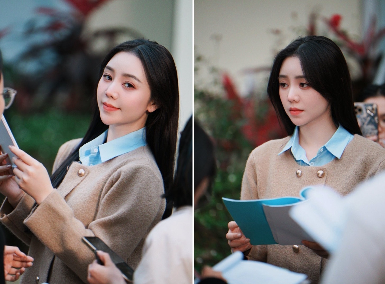 Tuy nhiên điều gây ấn tượng ở nữ diễn viên chính là nhan sắc nổi bật trong mọi khung hình. Một số khán giả còn khen ngợi vẻ đẹp của cô như 