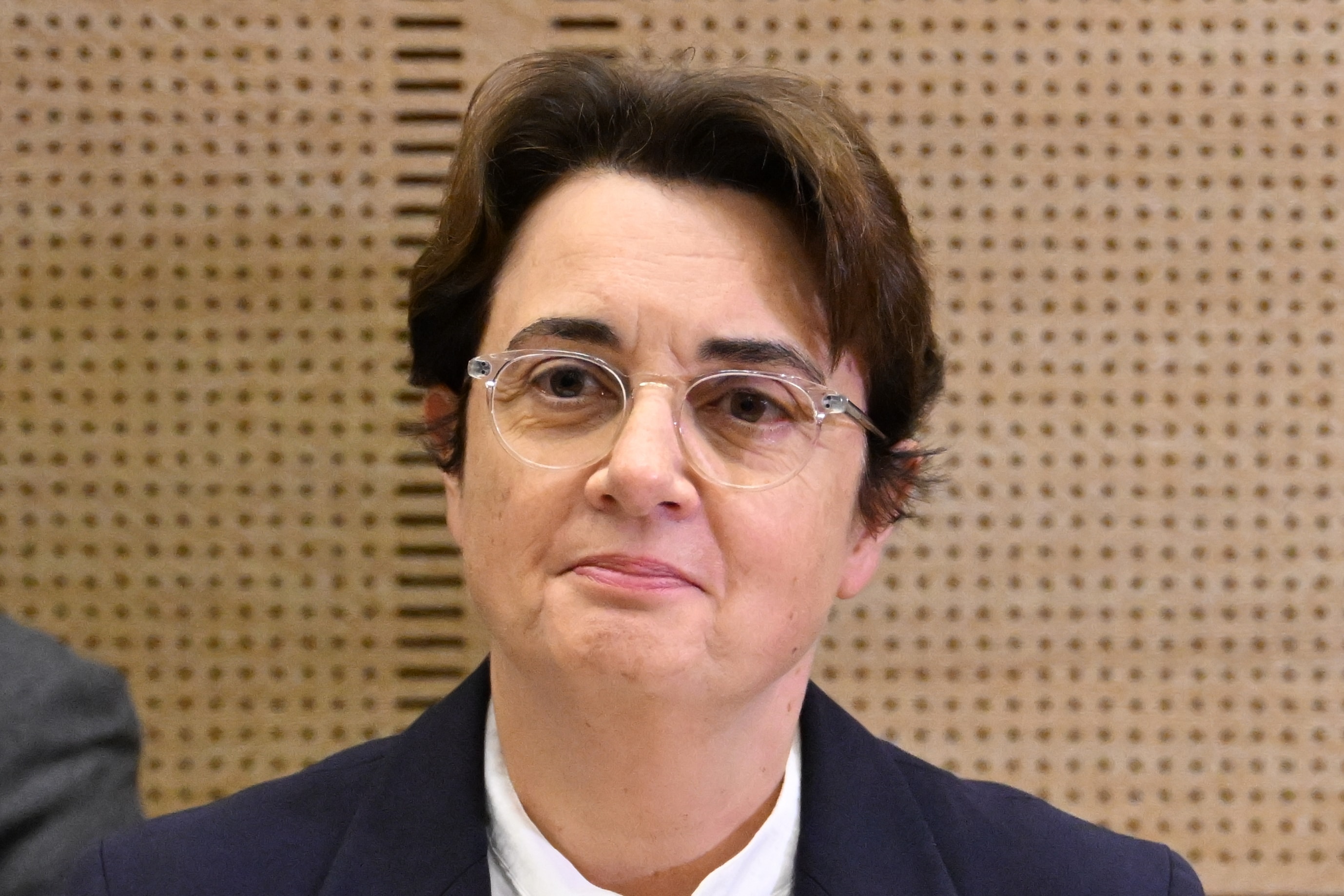 Giám đốc Bảo tàng Louvre Laurence des Cars (Ảnh: AP)