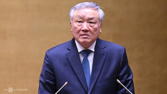 Phó thủ tướng Nguyễn Hòa Bình phát biểu sáng 25/2. Ảnh: Giang Huy