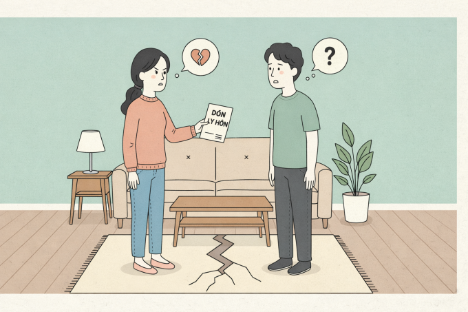 Vợ đòi ly hôn vì không thể chịu đựng thêm cuộc sống như tù nhân