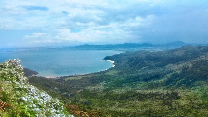 Một góc khu vực chuẩn bị làm dự án nghỉ dưỡng Làng Vân. Ảnh: Tổng cục du lịch