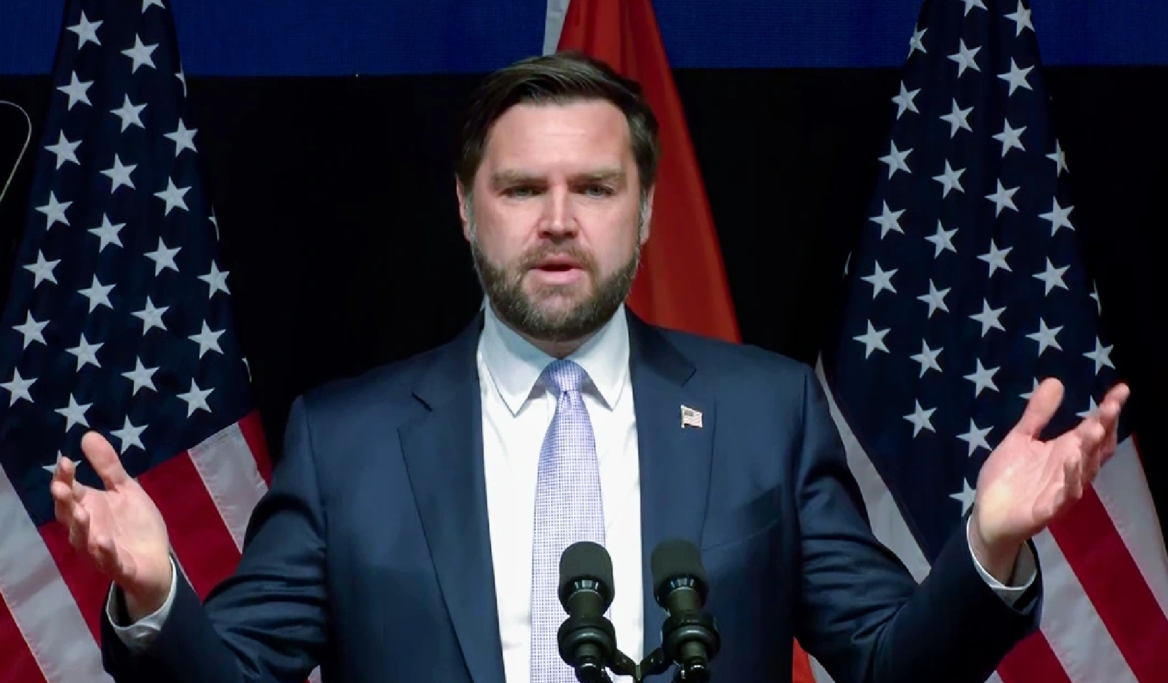 Phó Tổng thống Mỹ JD Vance. (Ảnh: ANI)