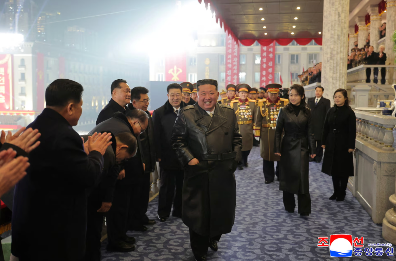 Thông tin về Kim Ju-ae được giữ kín. (Ảnh: KCNA)