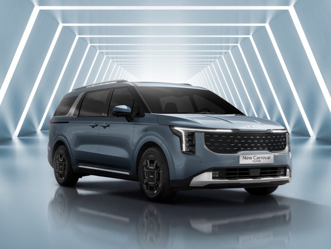 Kia Carnival phiên bản hybrid tại thị trường Việt Nam. Ảnh: Kia Việt Nam