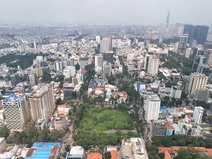 Bất động sản khu trung tâm TP HCM, tháng 10/2025. Ảnh: Quỳnh Trần