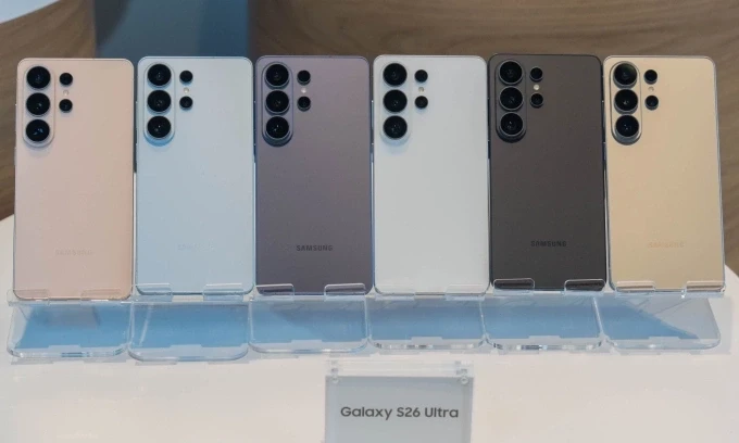 Galaxy S26 Ultra. Ảnh: Huy Đức