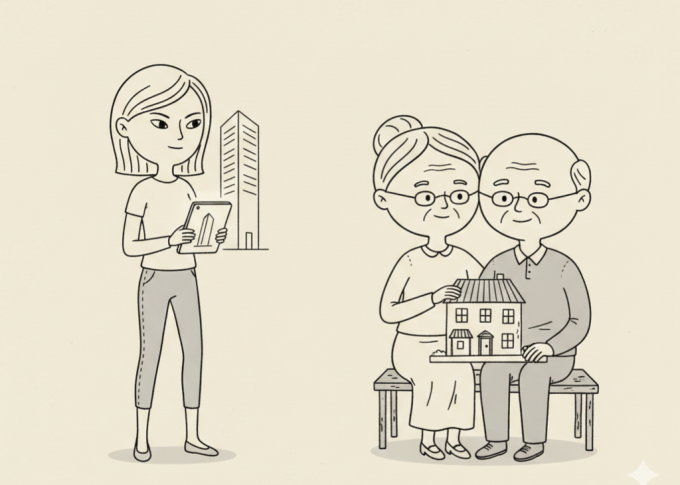 Đau đáu về khối tài sản của bố mẹ chồng