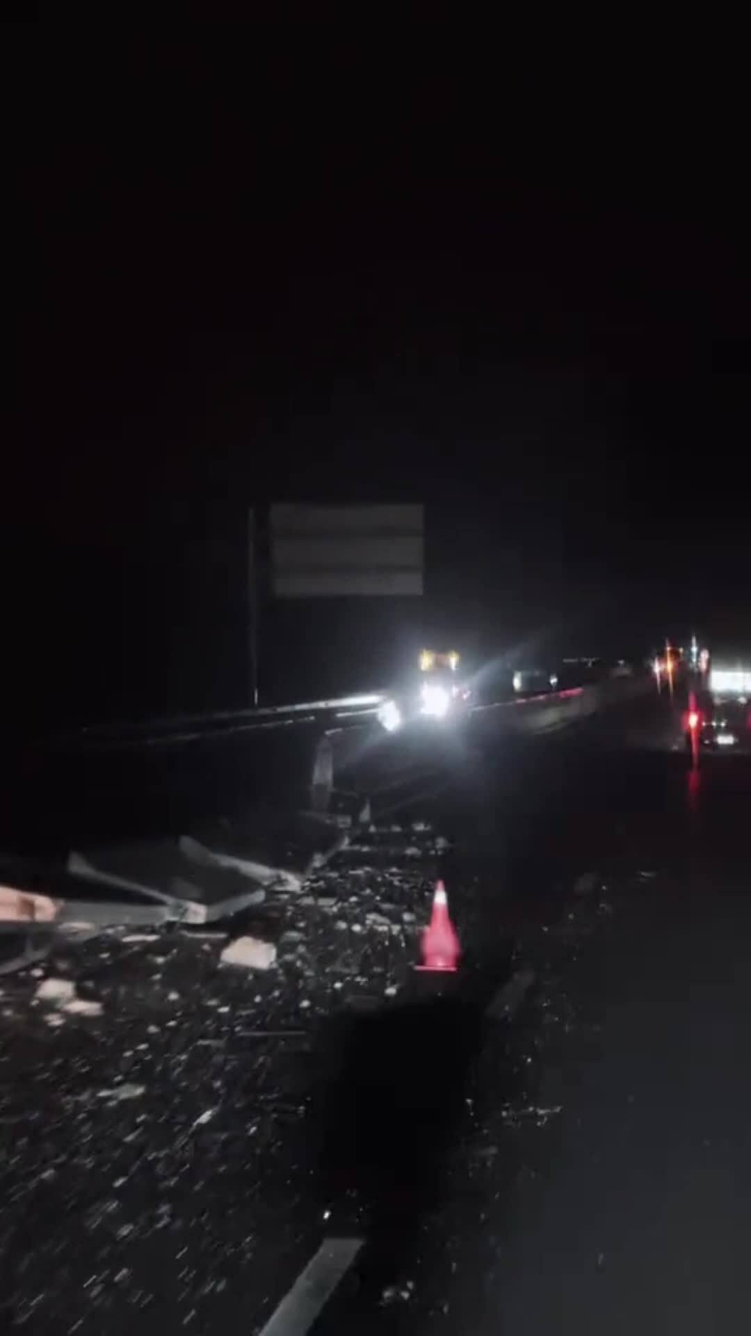 Ba tai nạn liên tiếp trên cao tốc Dầu Giây - Phan Thiết