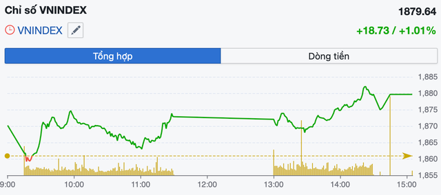 VIC bứt phá kéo VN-Index tăng gần 19 điểm, khối ngoại tiếp tục bán ròng hơn 3.100 tỷ đồng- Ảnh 1.