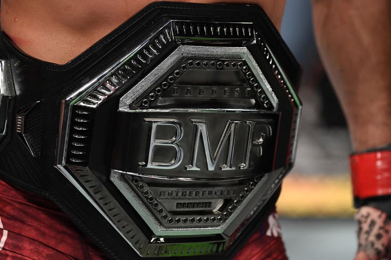 Danh hiệu BMF là một chiếc đai độc nhất vô nhị trong UFC. (Nguồn: UFC)