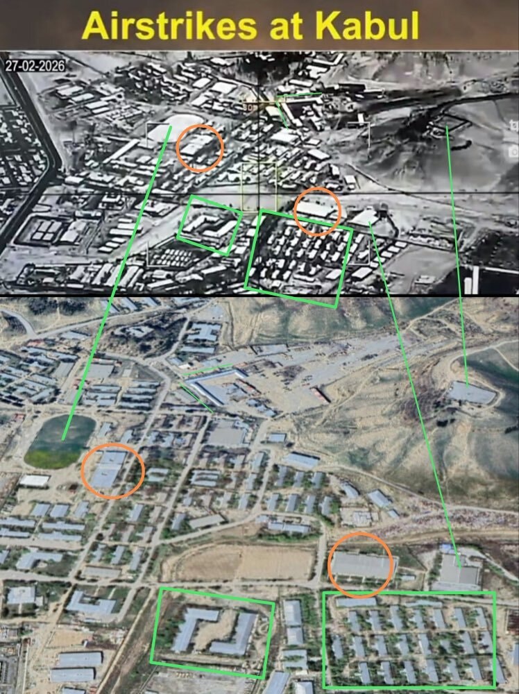 Nhiều cơ sở hạ tầng được cho là bị nhắm đến. (Ảnh: Twitter)