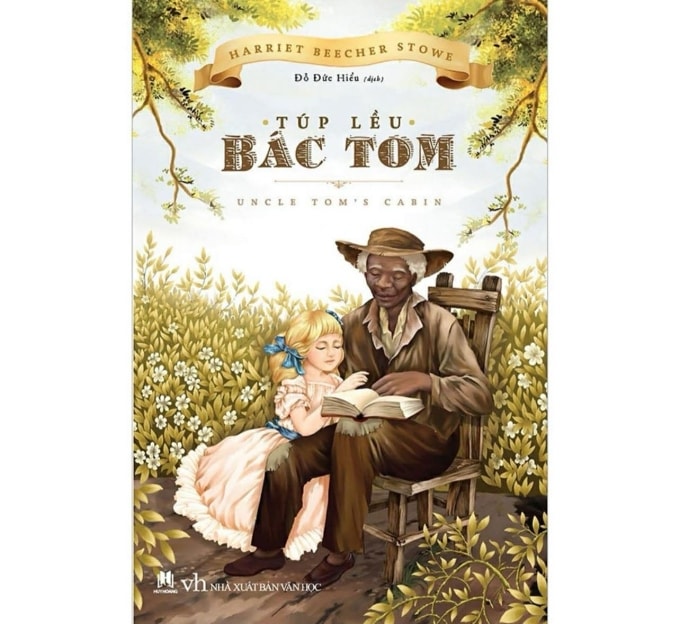 Bìa sách Túp lều bác Tôm. Ảnh: Nhà xuất bản Văn học