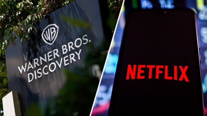 Netflix sẽ rút khỏi thương vụ mua một phần Warner Bros. Discovery. Ảnh: Deadline