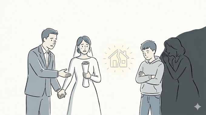 Lo chồng sắp cưới lập quỹ đen để lén cho con riêng