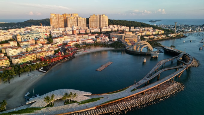 Một góc thị trấn Hoàng Hôn tại đặc khu Phú Quốc, tháng 12/2025. Ảnh: Thành Nguyễn