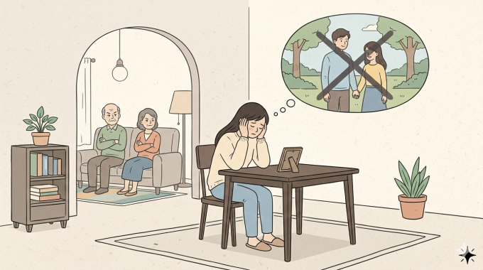 Mẹ không chấp nhận anh làm rể dù chúng tôi đã bàn chuyện cưới xin