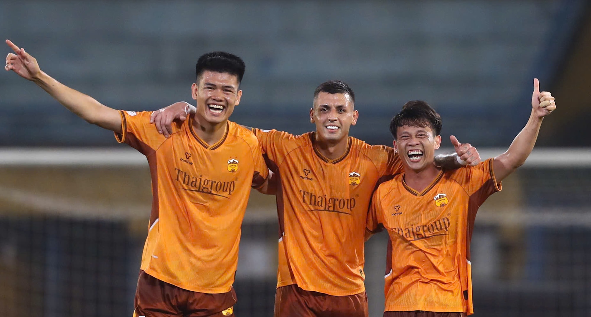 HAGL thua ngược trên sân của CLB Công an Hà Nội. Ảnh: Như Đạt.