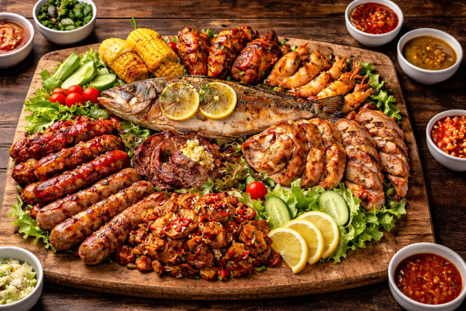 Ăn toàn thịt có thể giúp giảm cân, nhưng không phải là phương pháp giảm cân lành mạnh được bác sĩ khuyến khích. Ảnh được tạo bởi AI