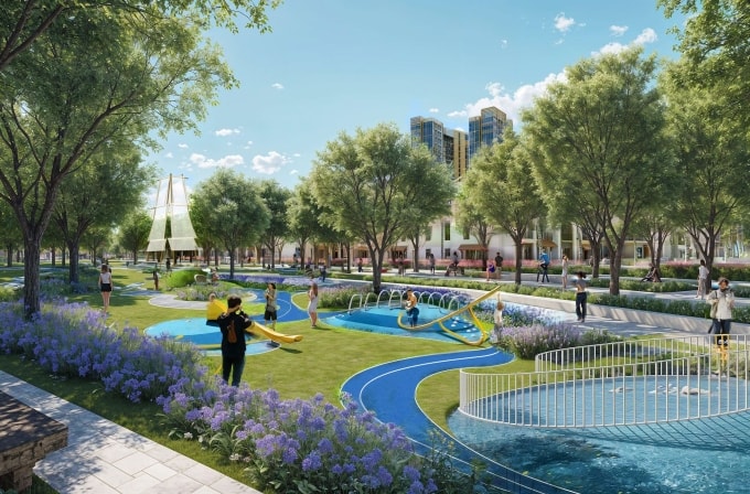 Chuẩn sống wellness living tại Đảo Nam mang đến trải nghiệm phục hồi thân, tâm, trí cho cư dân. Ảnh: Sun Property