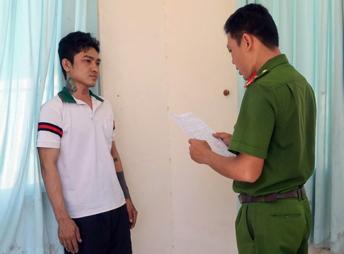 Nguyễn Văn Nùng khi bị bắt tạm giam. Ảnh: Quang Duy