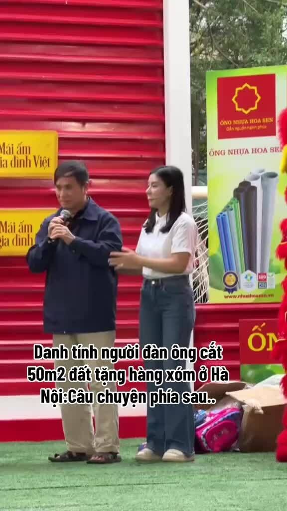 Vợ chồng nhặt phế liệu tặng đất cho hàng xóm