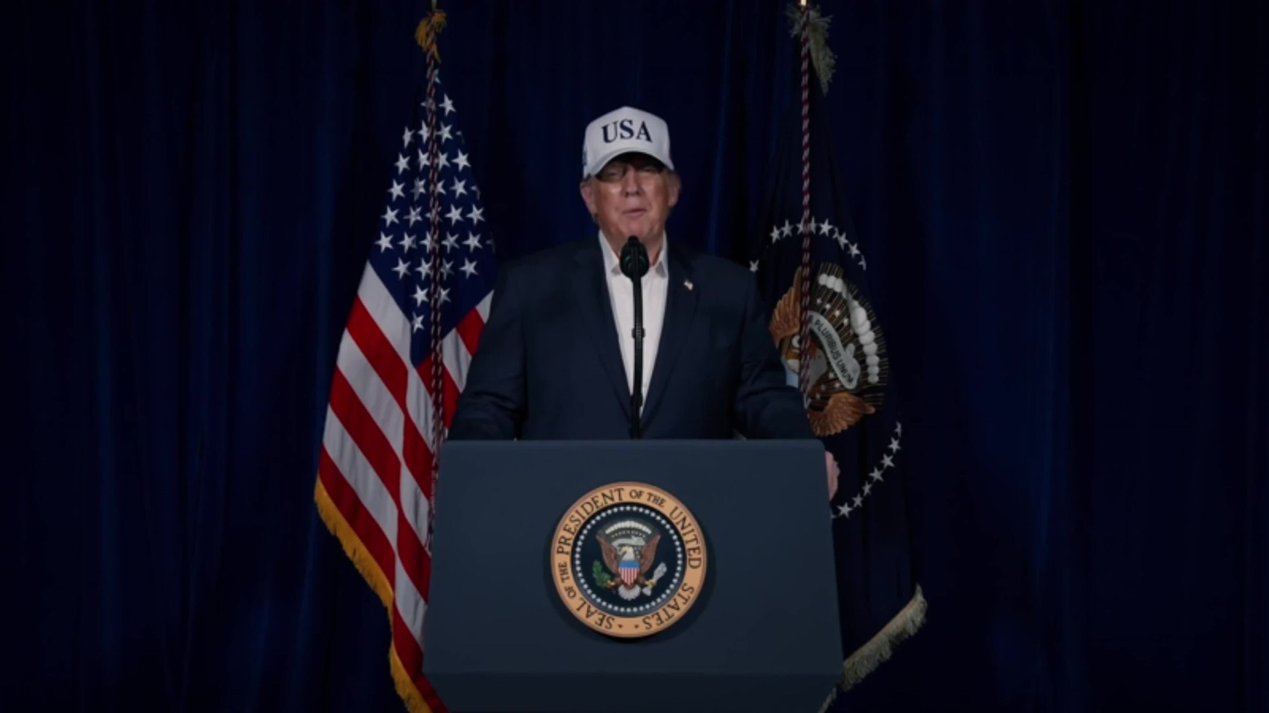 Ông Trump: Mỹ đã bắt đầu chiến dịch nhằm vào Iran