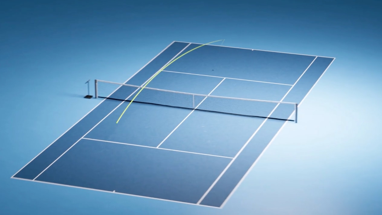 AI sắp thay thế con người phán quyết những tình huống tranh cãi trên sân. (Nguồn: Pickleball)