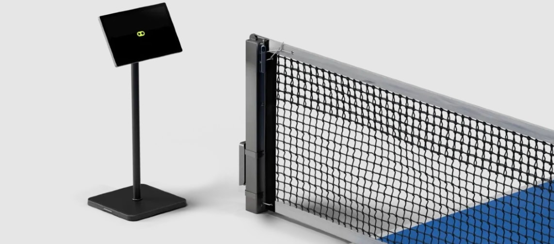 Hệ thống được thiết kế tối giản để không gây vướng víu và gần như không khiến người chơi hay khán giả chú ý. (Nguồn: Pickleball)