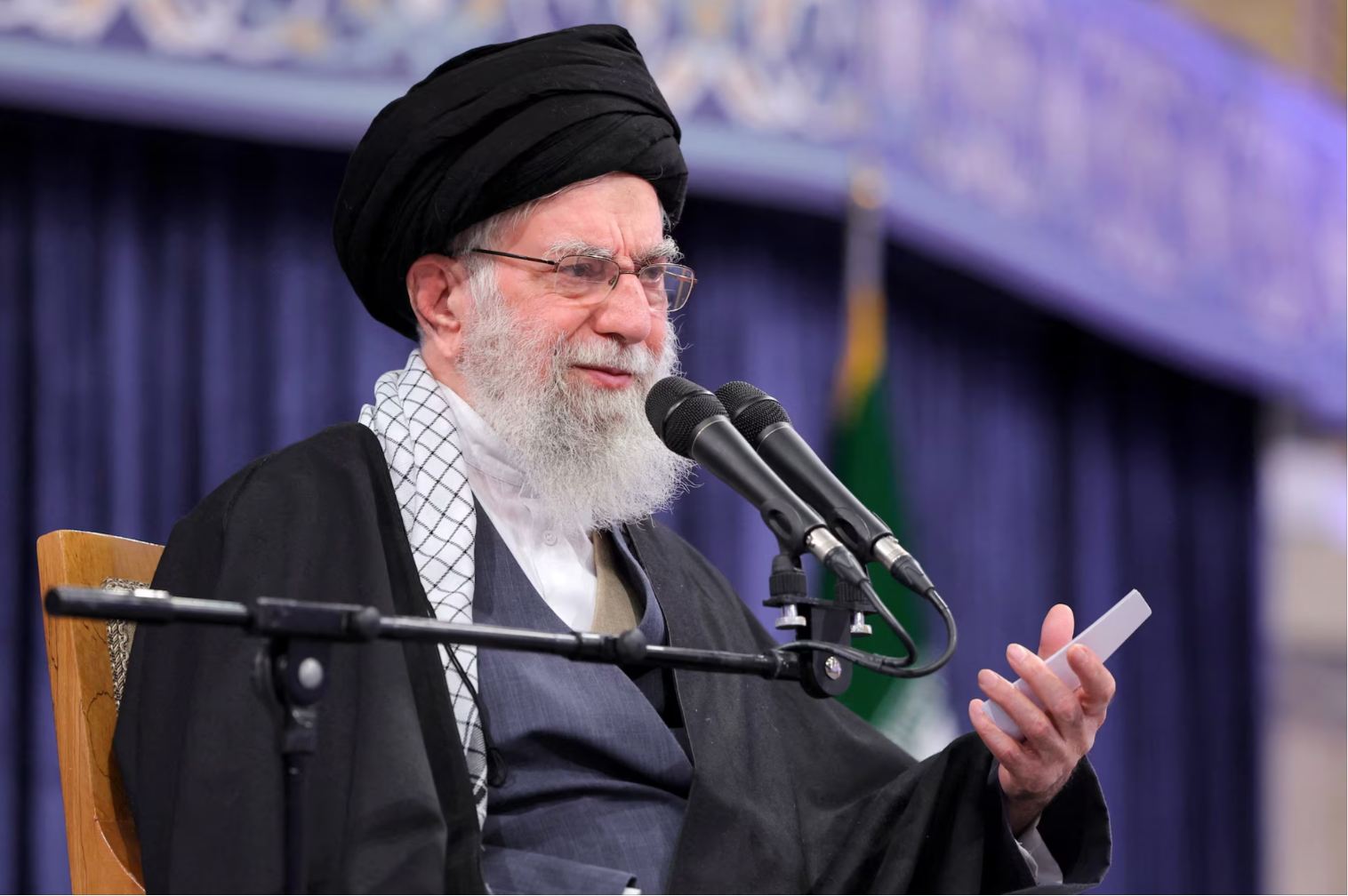 Lãnh tụ tối cao Iran Ayahtollah Ali Khamenei.