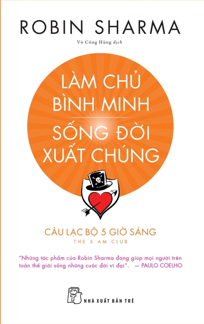 Cuốn Câu lạc bộ 5 giờ sáng - Làm chủ bình minh, sống đời xuất chúng do Võ Công Hùng dịch. Ảnh: Nhà xuất bản Trẻ