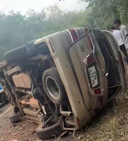 Hiện trường vụ tai nạn. Ảnh: Thái Hà