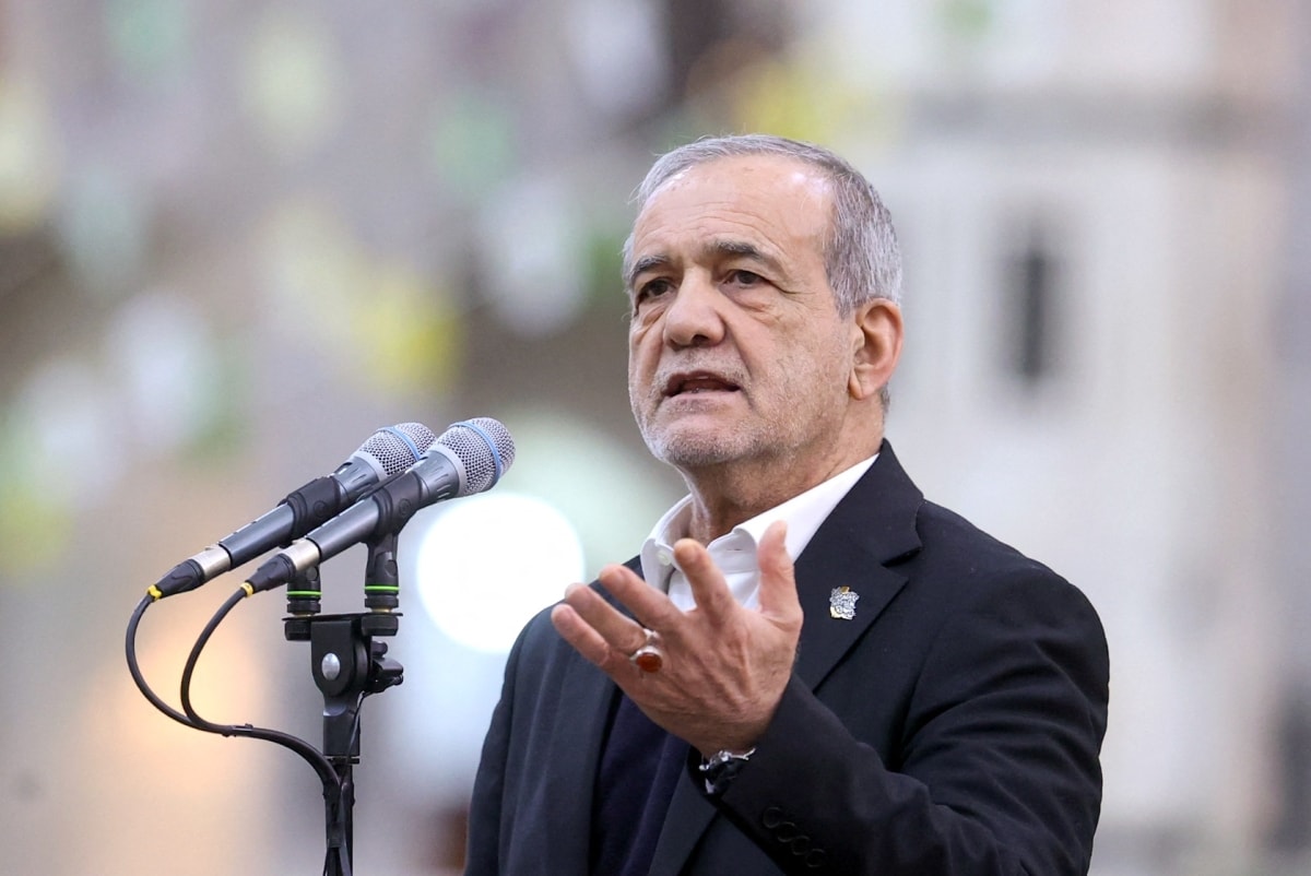 Tổng thống Iran Masoud Pezeshkian. Ảnh: AFP