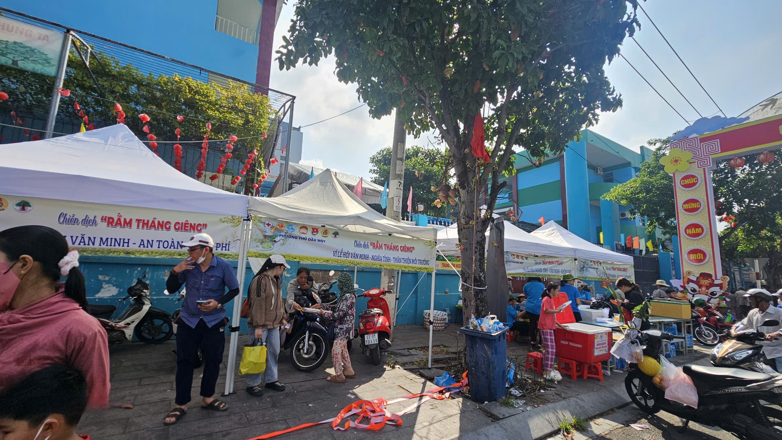 Không khí tại Chùa Bà Bình Dương trước Lễ hội lớn nhất Đông Nam Bộ - Ảnh 10.