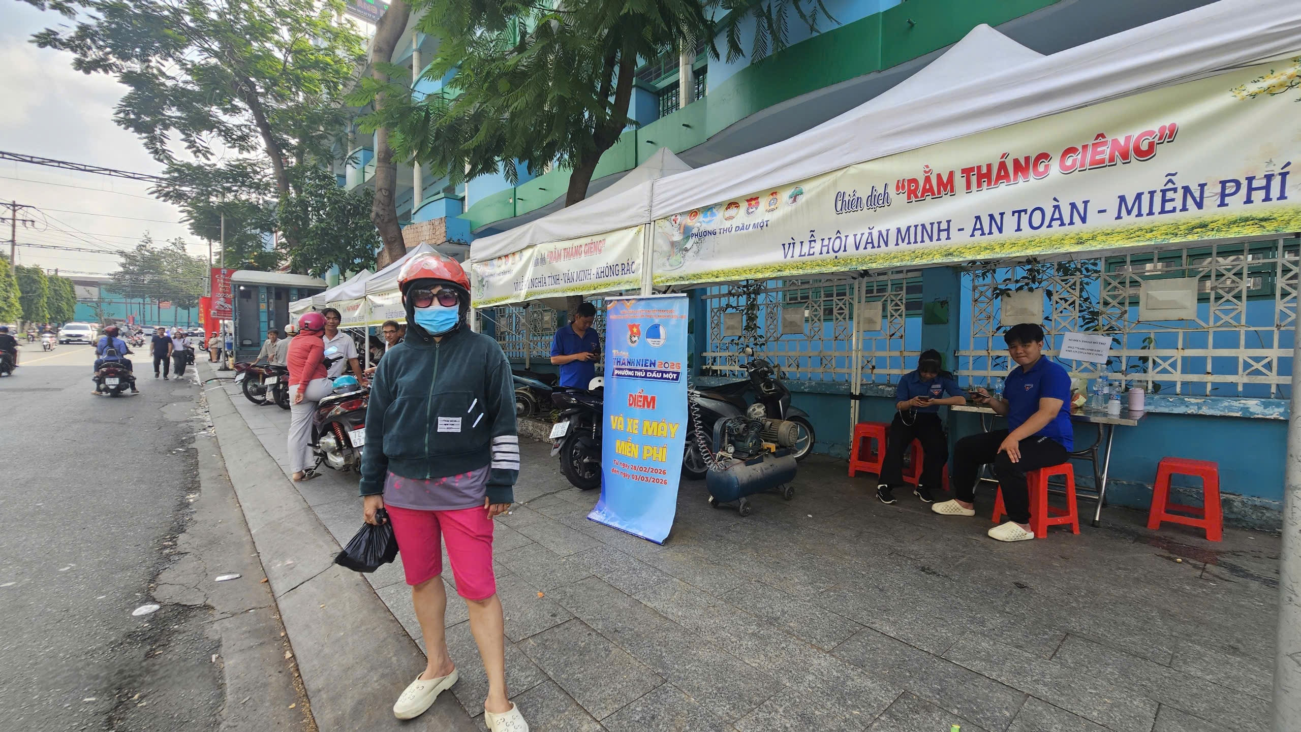 Không khí tại Chùa Bà Bình Dương trước Lễ hội lớn nhất Đông Nam Bộ - Ảnh 8.