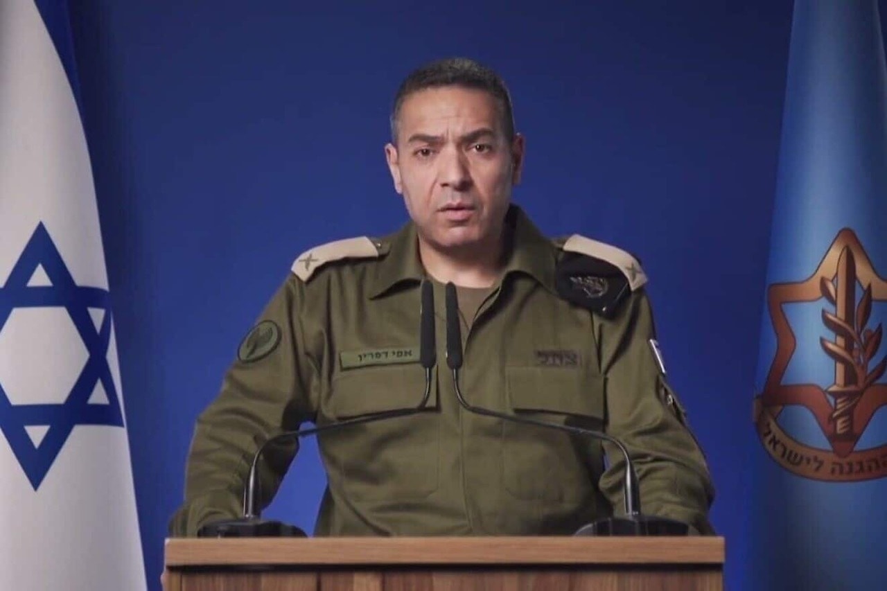 Người phát ngôn Lực lượng Phòng vệ Israel (IDF), Chuẩn tướng Effie Defrin. Ảnh tư liệu: IDF.