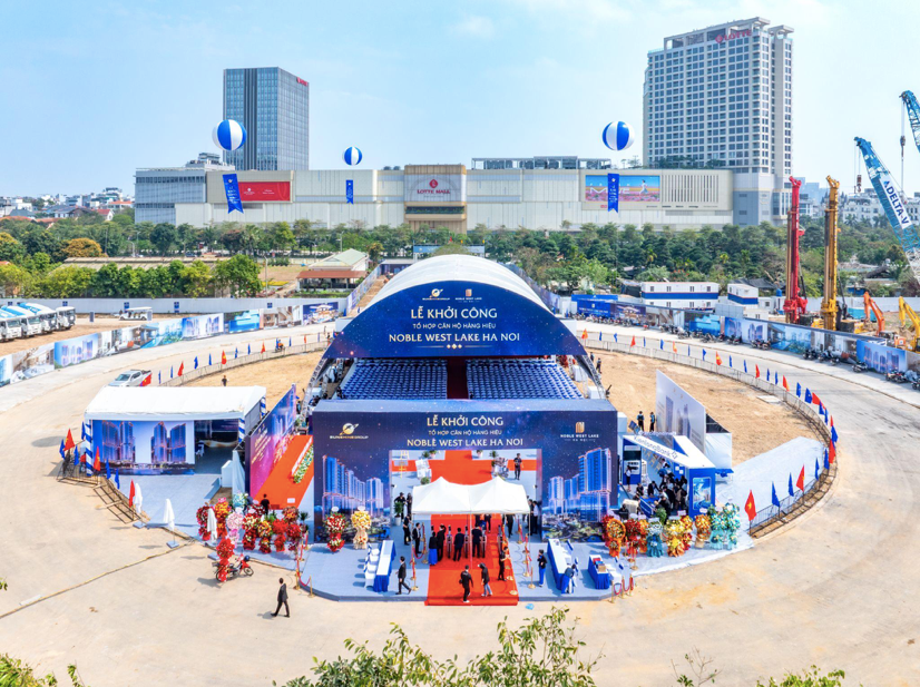 Sunshine Group khởi công Noble West Lake Ha Noi - tổ hợp căn hộ hàng hiệu - 1