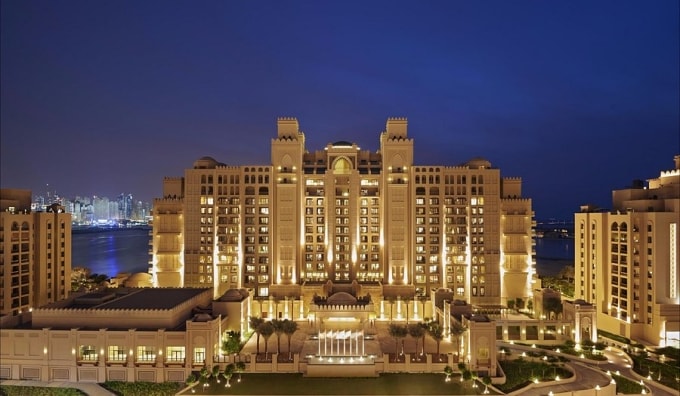 Khách sạn Fairmont The Palm. Ảnh: Tripadvisor